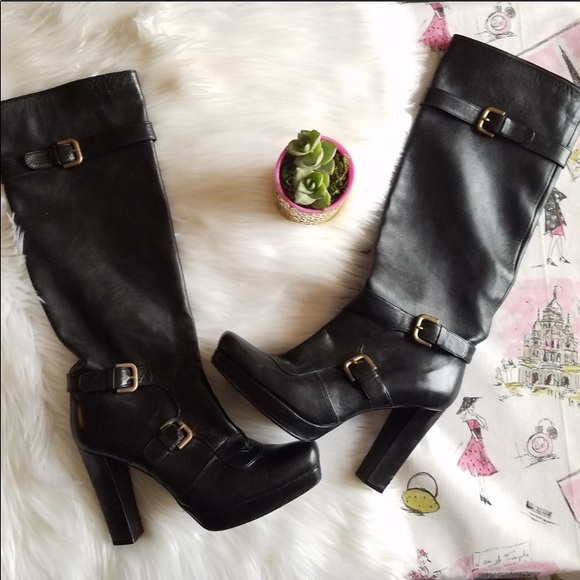 Stuart Weitzman 3 Buckle Knee High